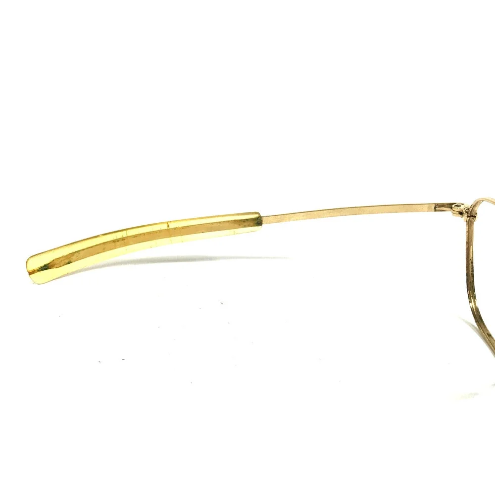 Vintage Command Sunglasses Frames USA 24K Gold Aviator Wire Rim 52-20-140